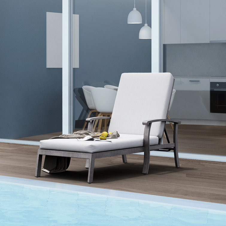 Latitude Run® Outdoor Metal Chaise Lounge Wayfair